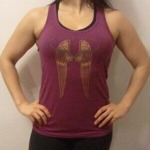 Alo CoolFit Racerback Tank Top - Never worn - Berry